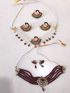 Elegant Necklace & Earring Set