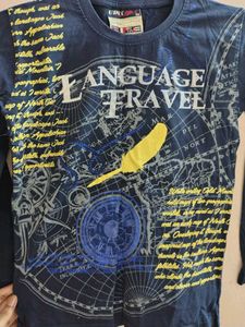 Boys Graphic Print T-shirt