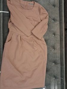 Blush Pink Career Dress