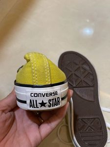 Yellow &amp; Black Converse All-Stars