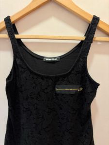 Beautiful Black Lace Tank Top