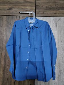Blue Colour Branded Shirt