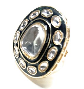 Combo Of Cocktail Ring And Earrings