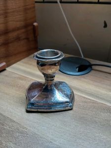 SILVERPLATE CANDLE STICK HOLDER
