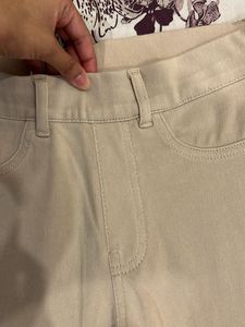 Beige Trousers (24-25 Waist)