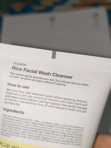 Korean Face Wash