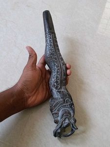 Unknown Vintage African Wooden Carving (Instrument
