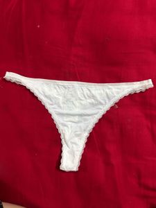 Lace Trim Thong