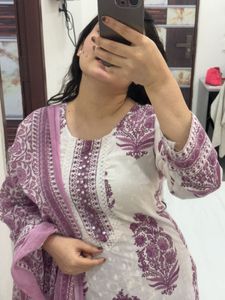 Elegant Printed Kurta Set