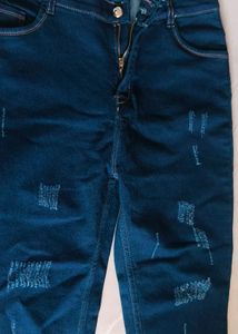 Jeans Size 30 &amp; Ruffle Top Set Xs Siz