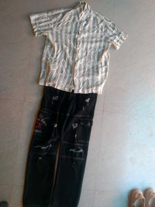 jeans and Striped shirt combo