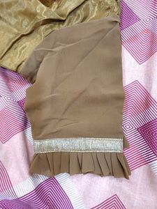 Designer Frill Saree
