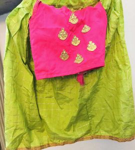Combo Of Two Baby Girl Lehengas