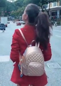 Quilted Mini Backpack