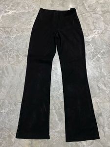 🔥 Black Flared Bootcut Trousers