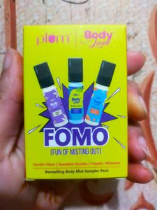 Plum FOMO Body Mist pack Of 3