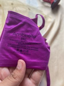 Purple Net Bra