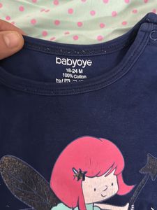 Baby Girl Tshirt Pack Of 3