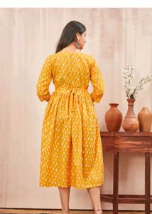 Yellow Maternity Dress