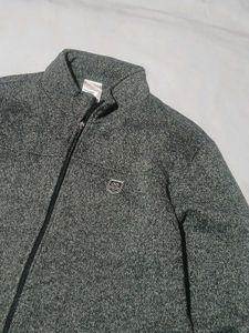 Gray Zip-Up Jacket