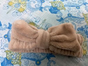 Soft Bow Makeup Headband