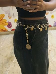 Chain Belt with Charms