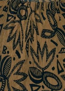 Brown Printed Dress