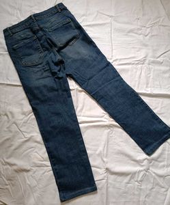 Blue Straight Fit Jeans