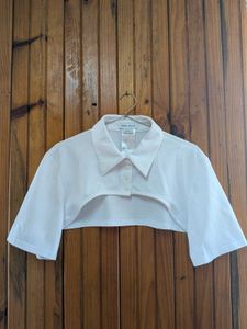 White Crop Top