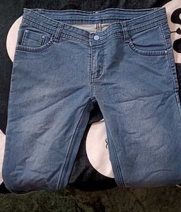 Blue Denim Capri