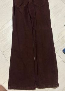 Brown Straight Leg Jeans