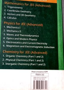 JEE Advanced Mathematics Books