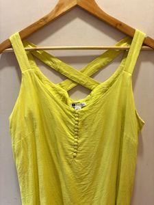 Chic Yellow Tank Top