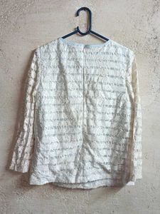 Trendy Partywear Lace Top Layered