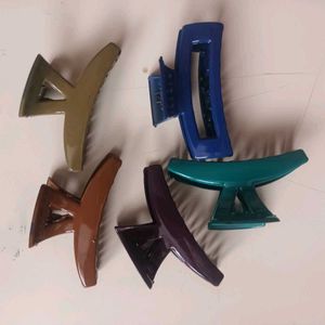 Hair Claw Clip Set 5nos