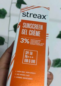 Streax Sunscreen Gel Creme SPF 50