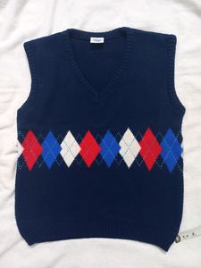 11-12 years boys sleeveless sweater