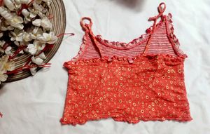Very Beautiful Berry Lush Casual Printed Girl Top
