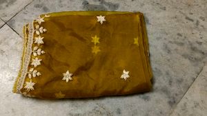 Embroidered Chiffon Dupatta