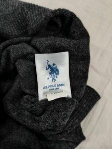 U.S. Polo Assn. Charcoal Sweater