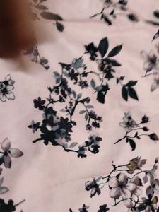 Pink Floral One Strap Top New Bust 30/32 Xs