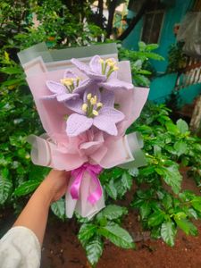 Crochet Lily Bouquet