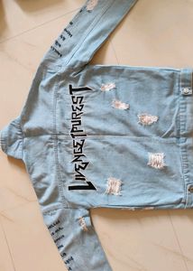 Denim Oversized Jacket