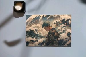 ZORO  Poster. Anime Home Decor. One piece