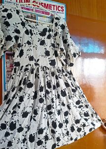 Floral Print Casual Dress