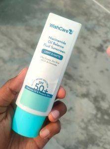 Wishcare Niacinamide Sunscreen.