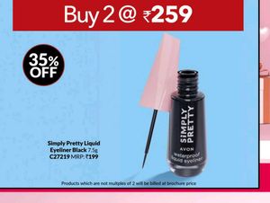 Avon liquid eyeliner Black
