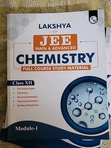 Lakshya for 12th JEE Study Material Chemistry