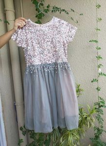 Sparkly Sequin Tulle Party Dress