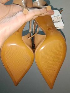 Zara Nude Heels
